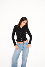 FREYA TOP BLACK