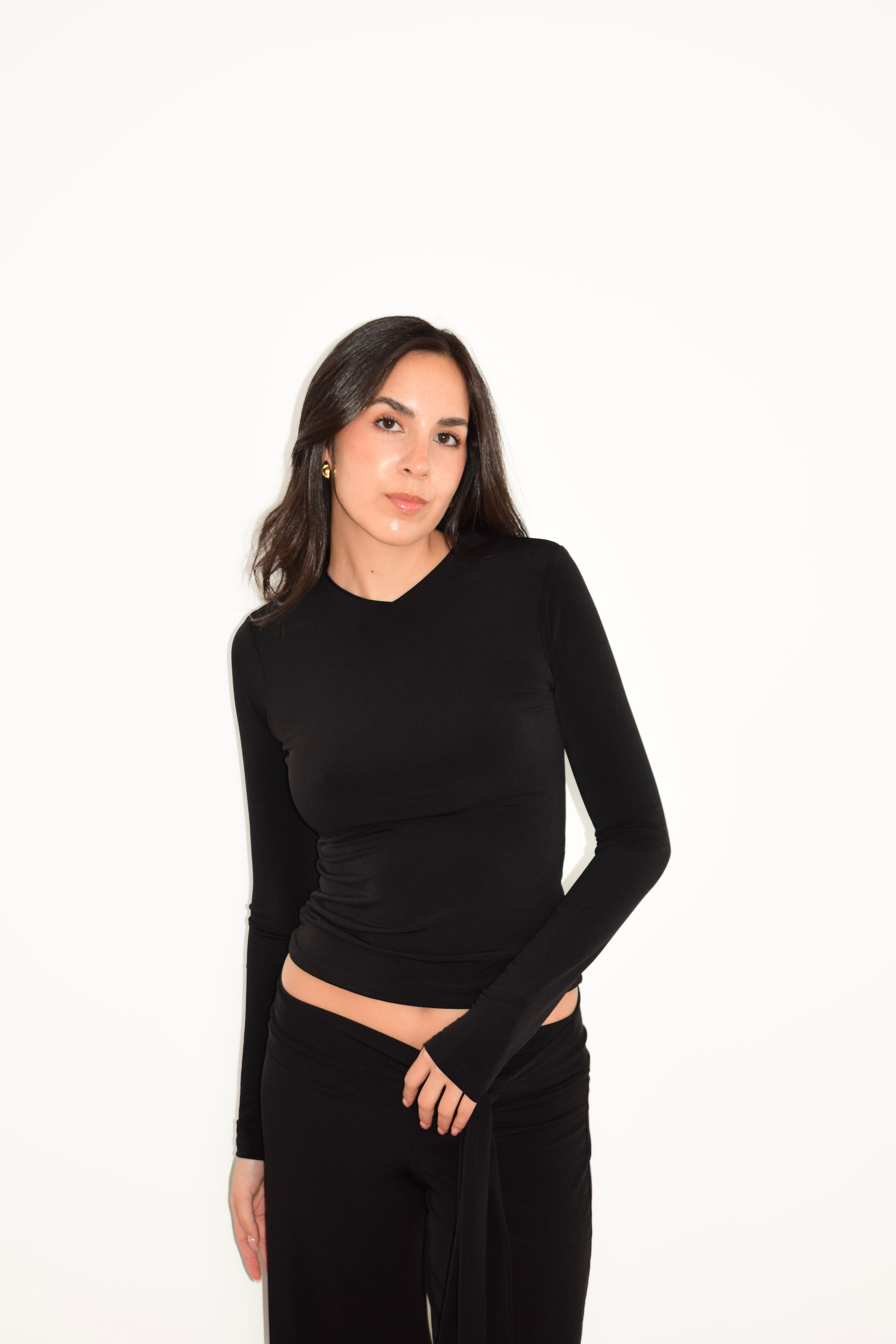 TOP LOLA NEGRO