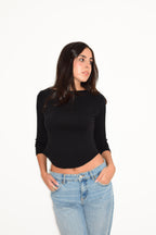 MILA TOP BLACK