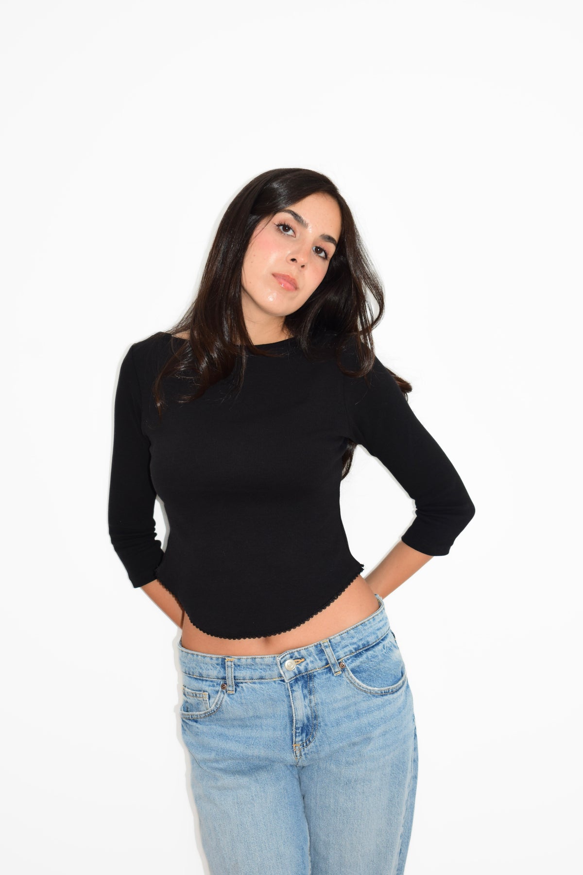 MILA TOP BLACK