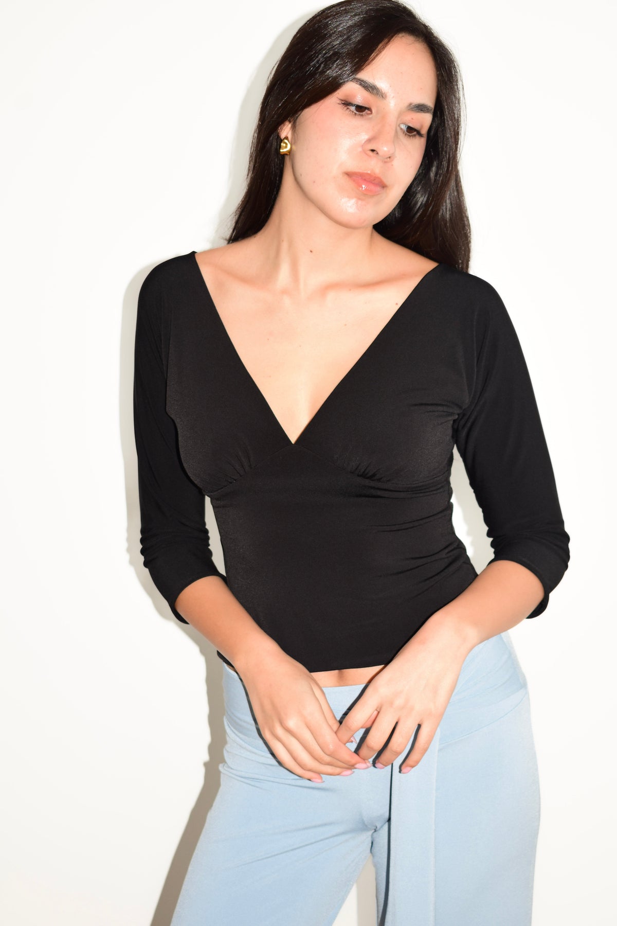 ALISA TOP BLACK