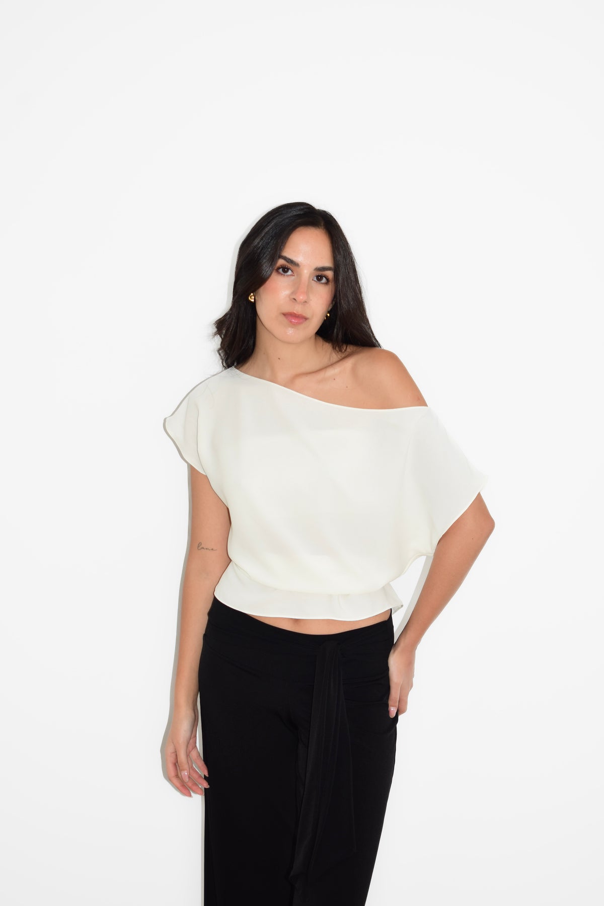 LENA TOP IVORY