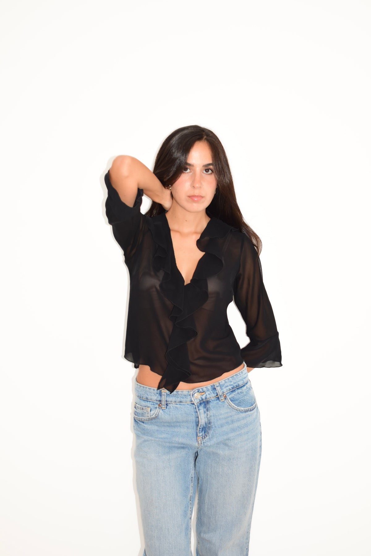 LILY TOP BLACK