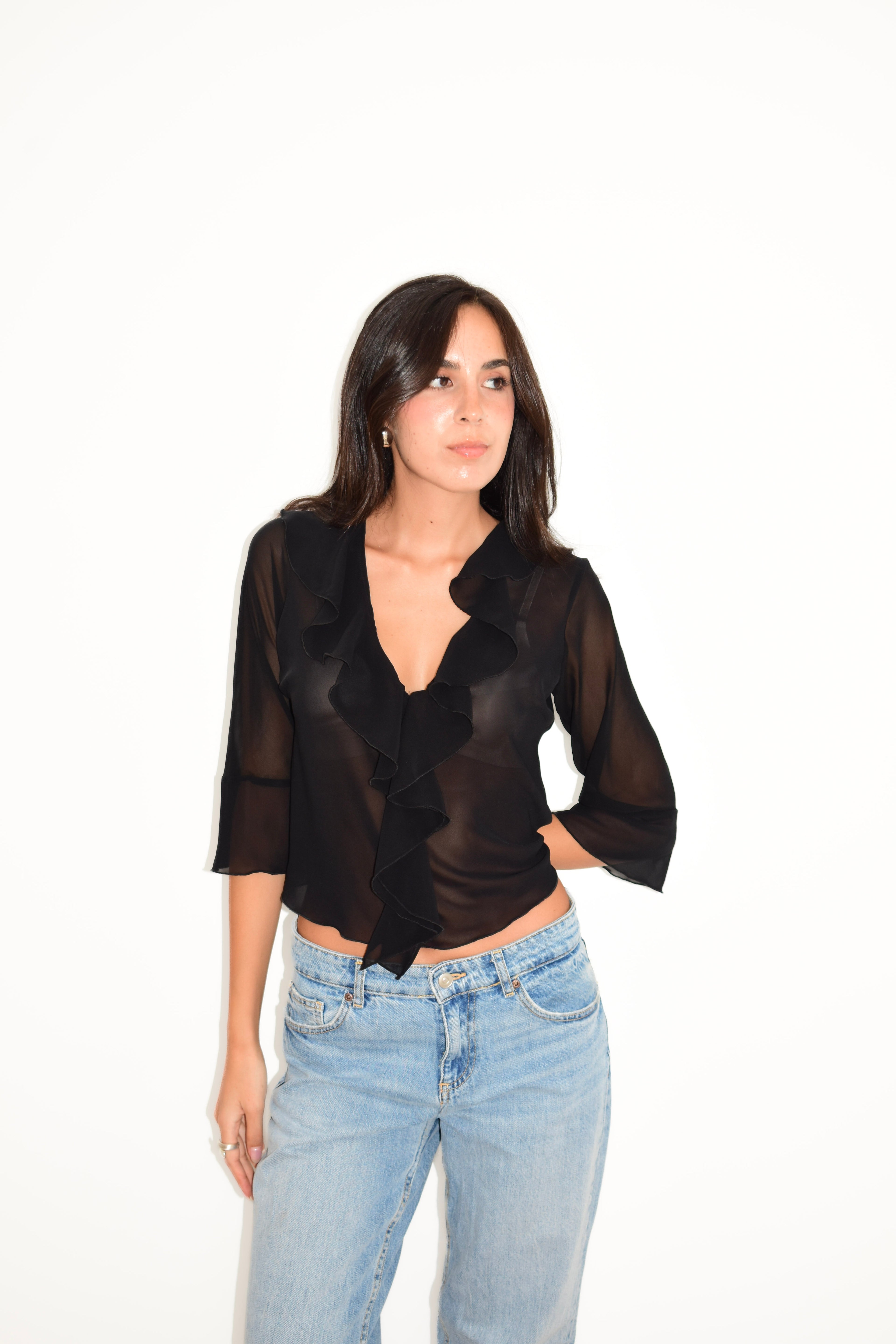 LILY TOP BLACK