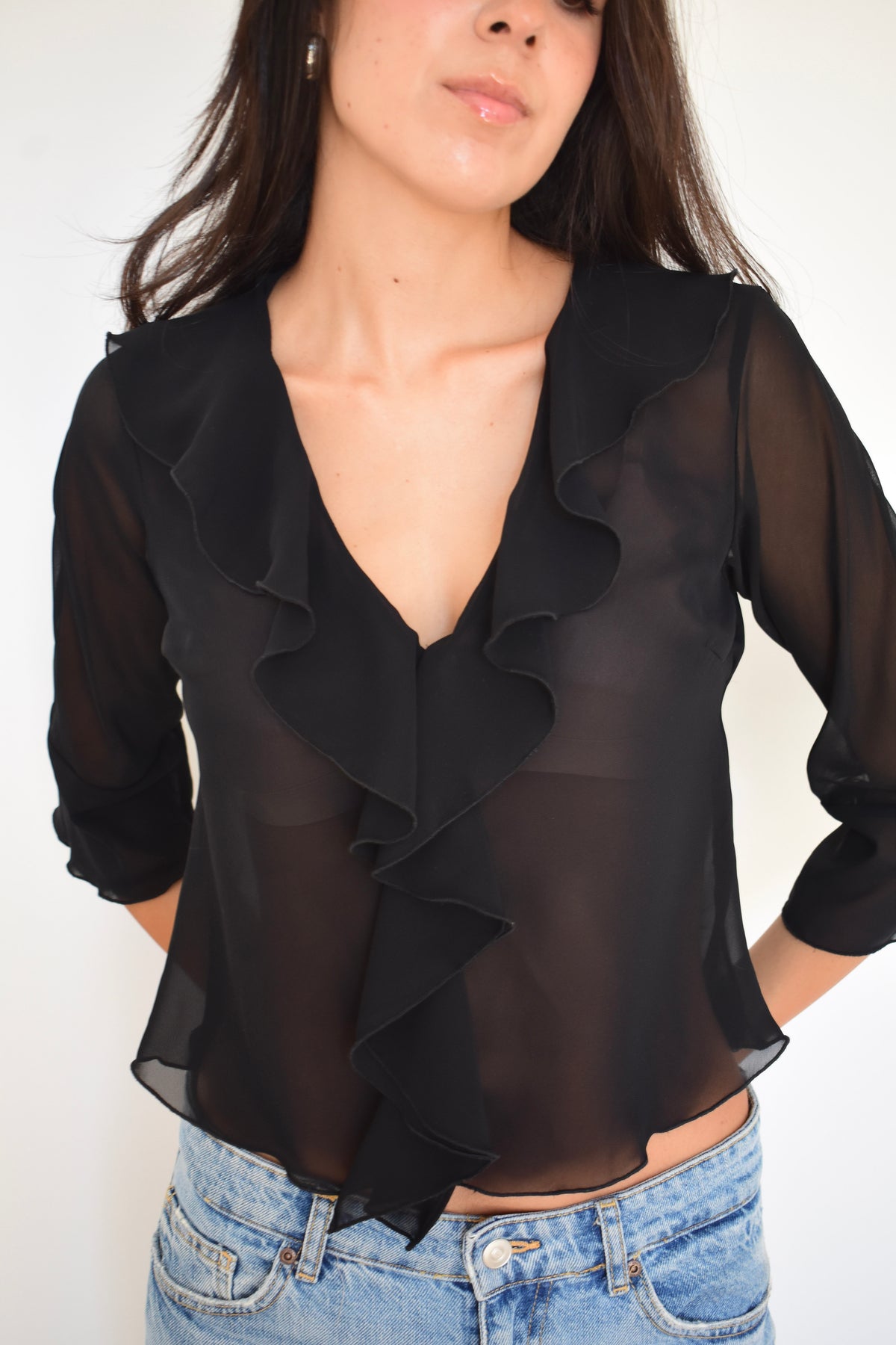 LILY TOP BLACK