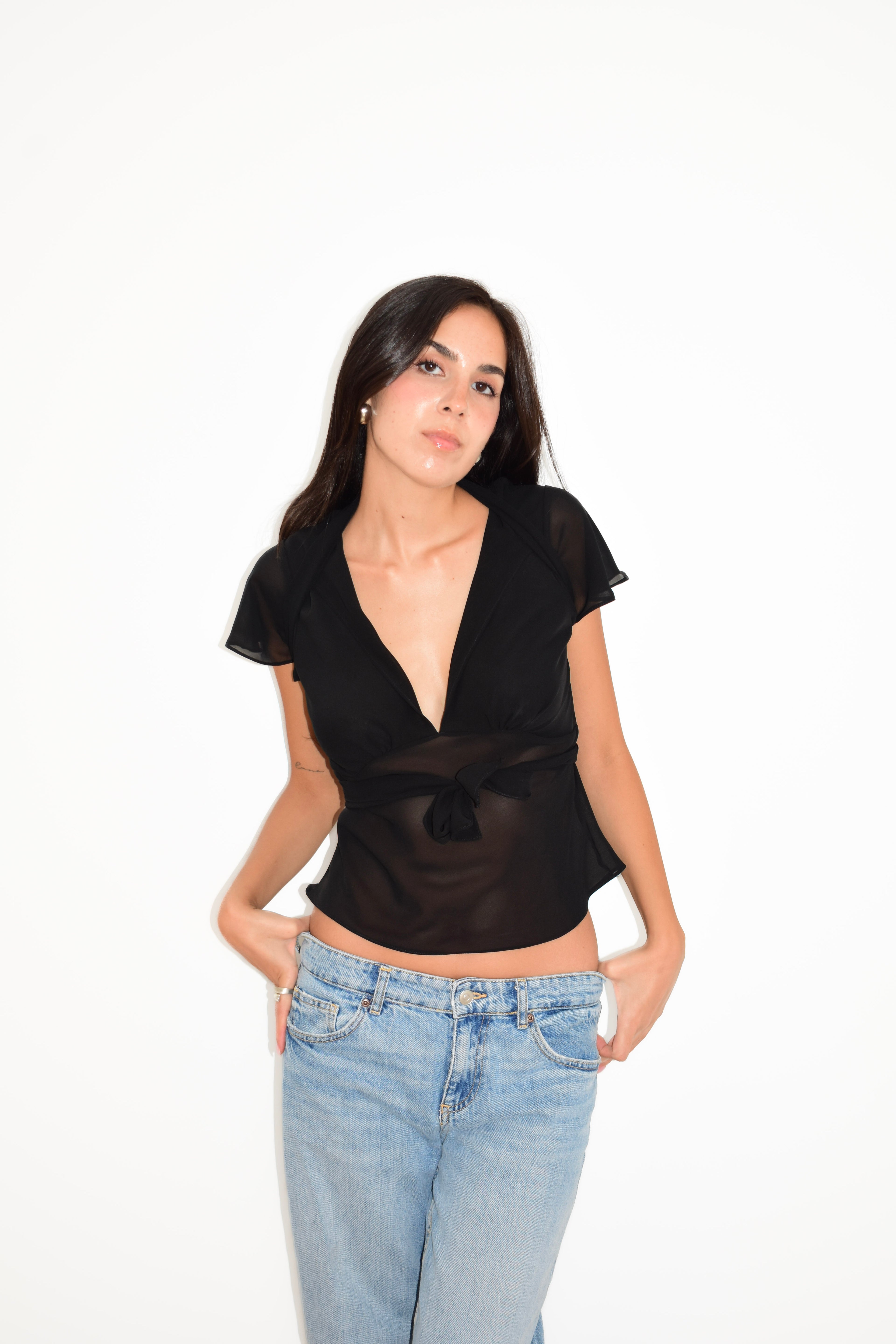 AMARA TOP BLACK