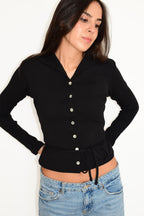 FREYA TOP BLACK