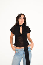 AMARA TOP BLACK