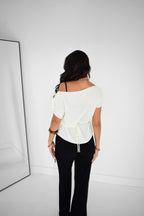 LENA TOP IVORY