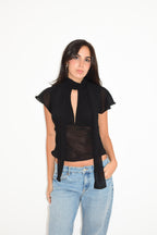 AMARA TOP BLACK