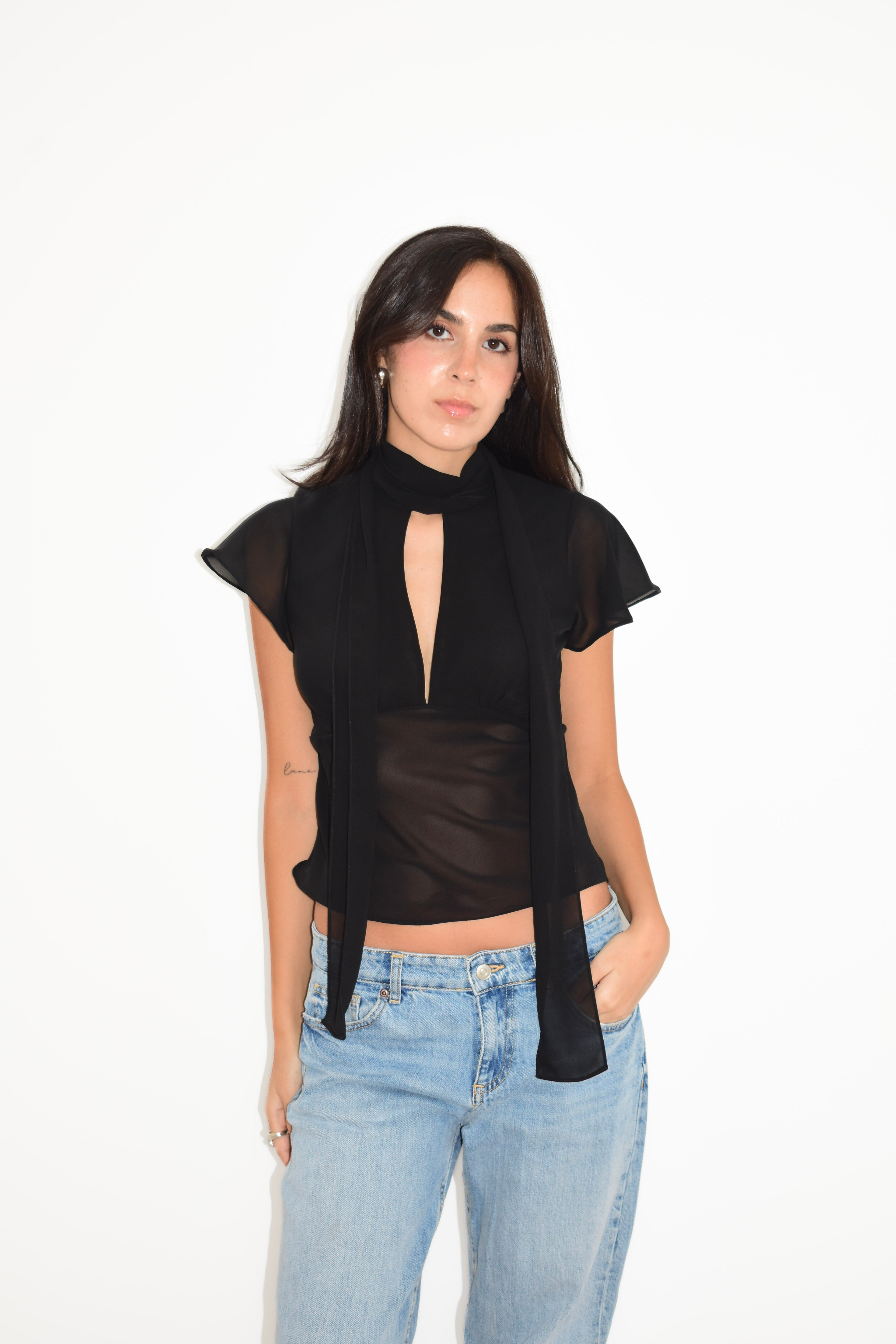 AMARA TOP BLACK