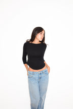 MILA TOP BLACK