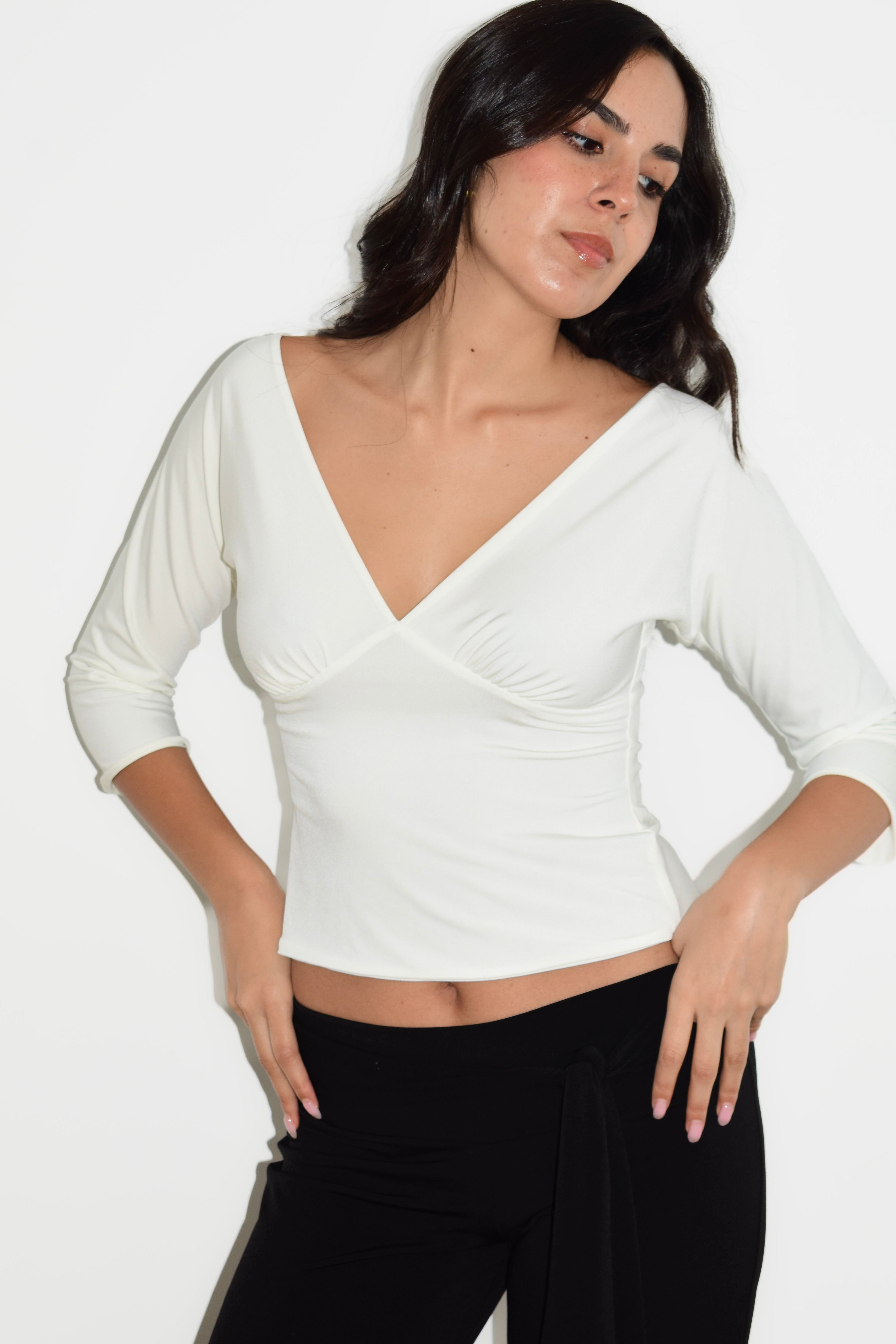 ALISA TOP IVORY