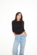 MILA TOP BLACK