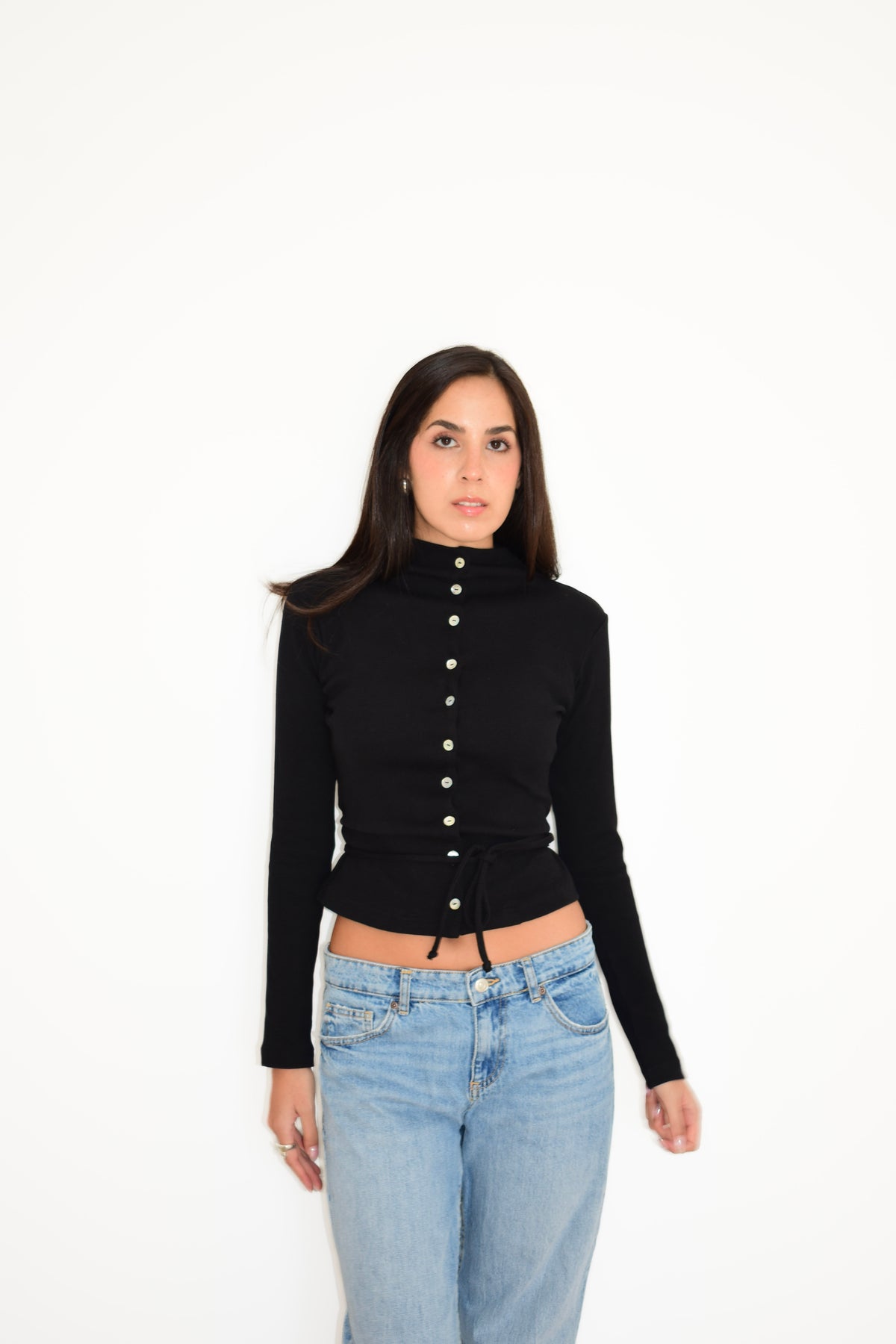 FREYA TOP BLACK