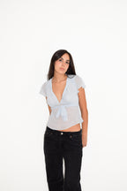AMARA TOP LIGHTBLUE
