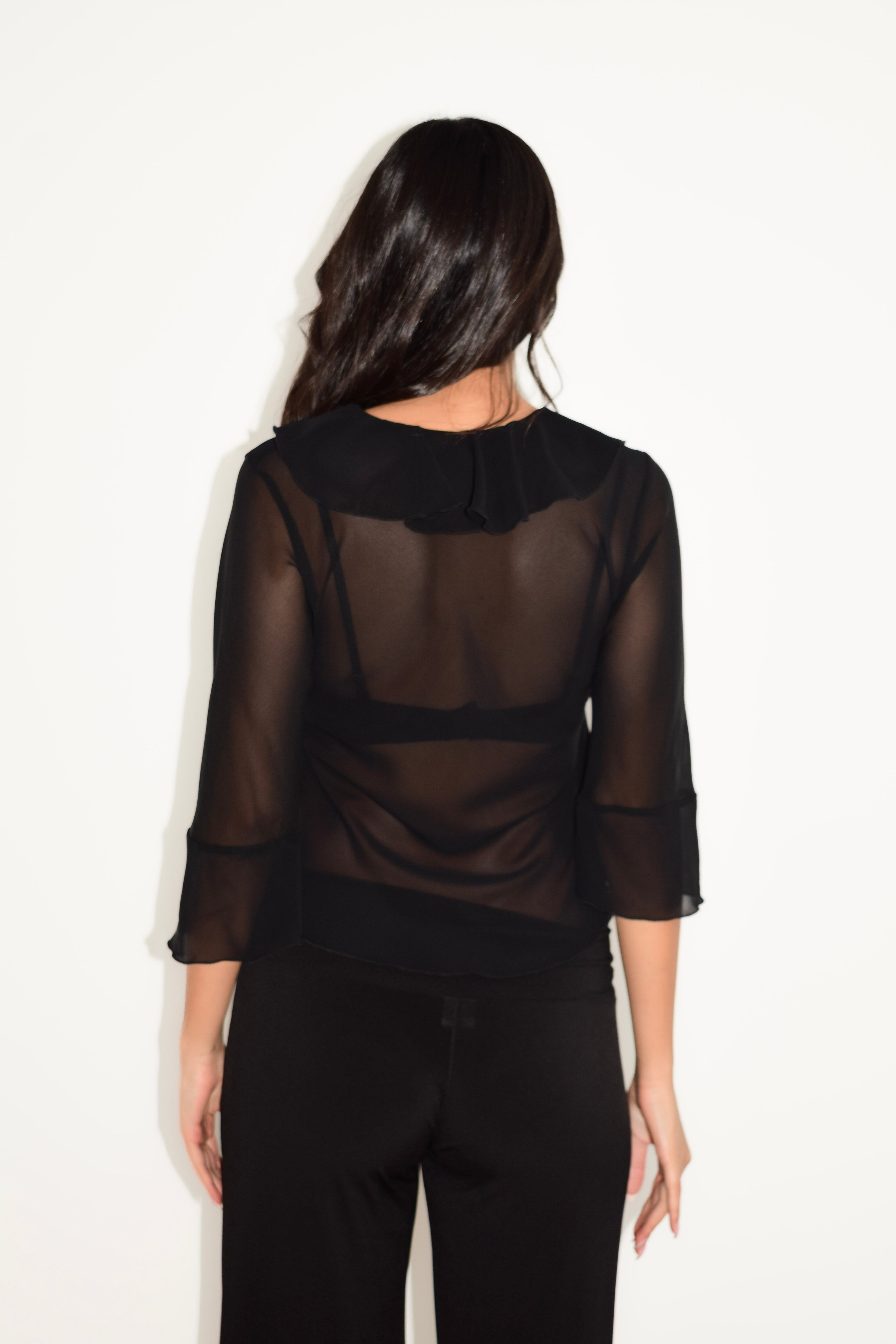 LILY TOP BLACK
