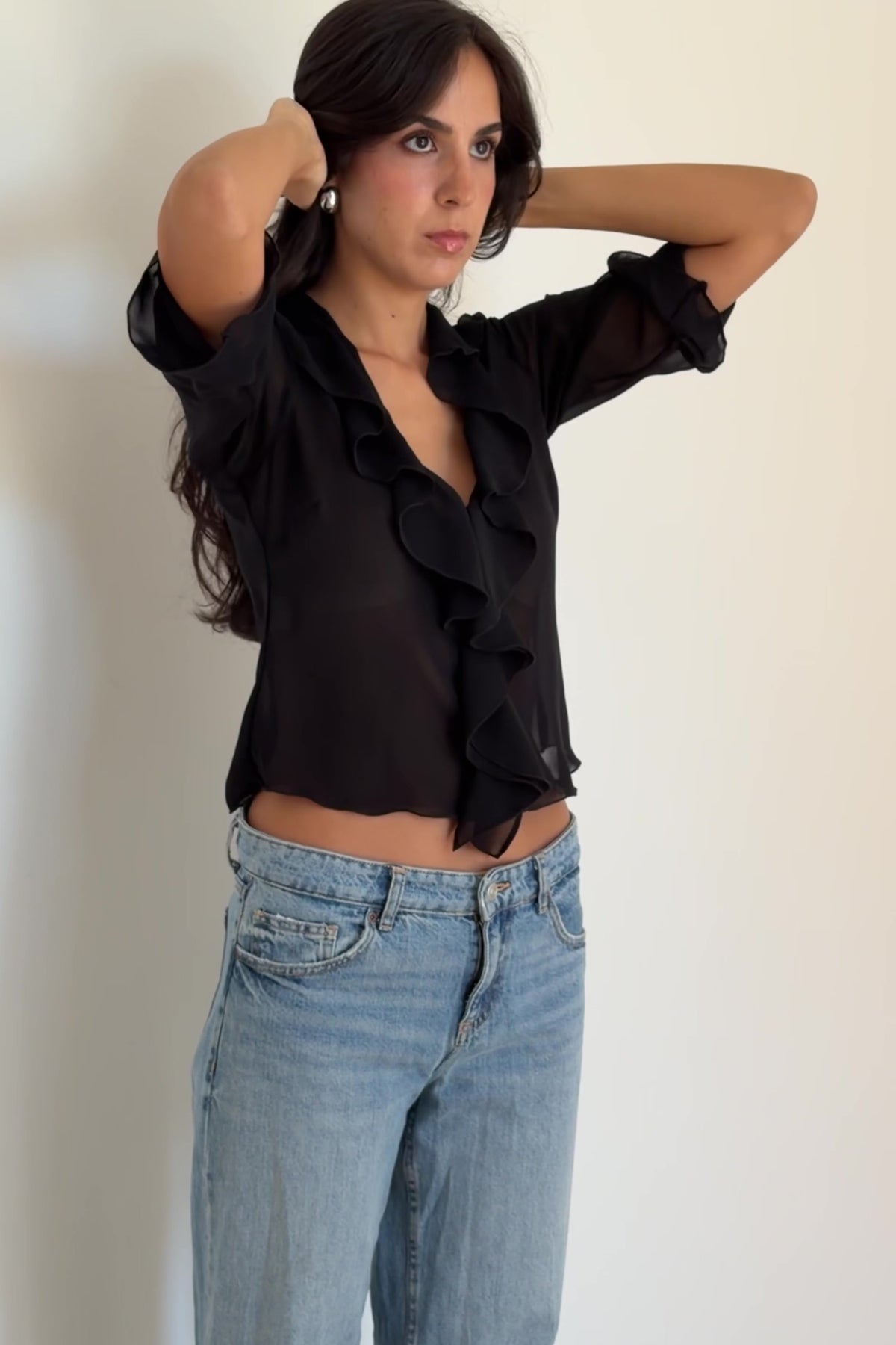 LILY TOP BLACK