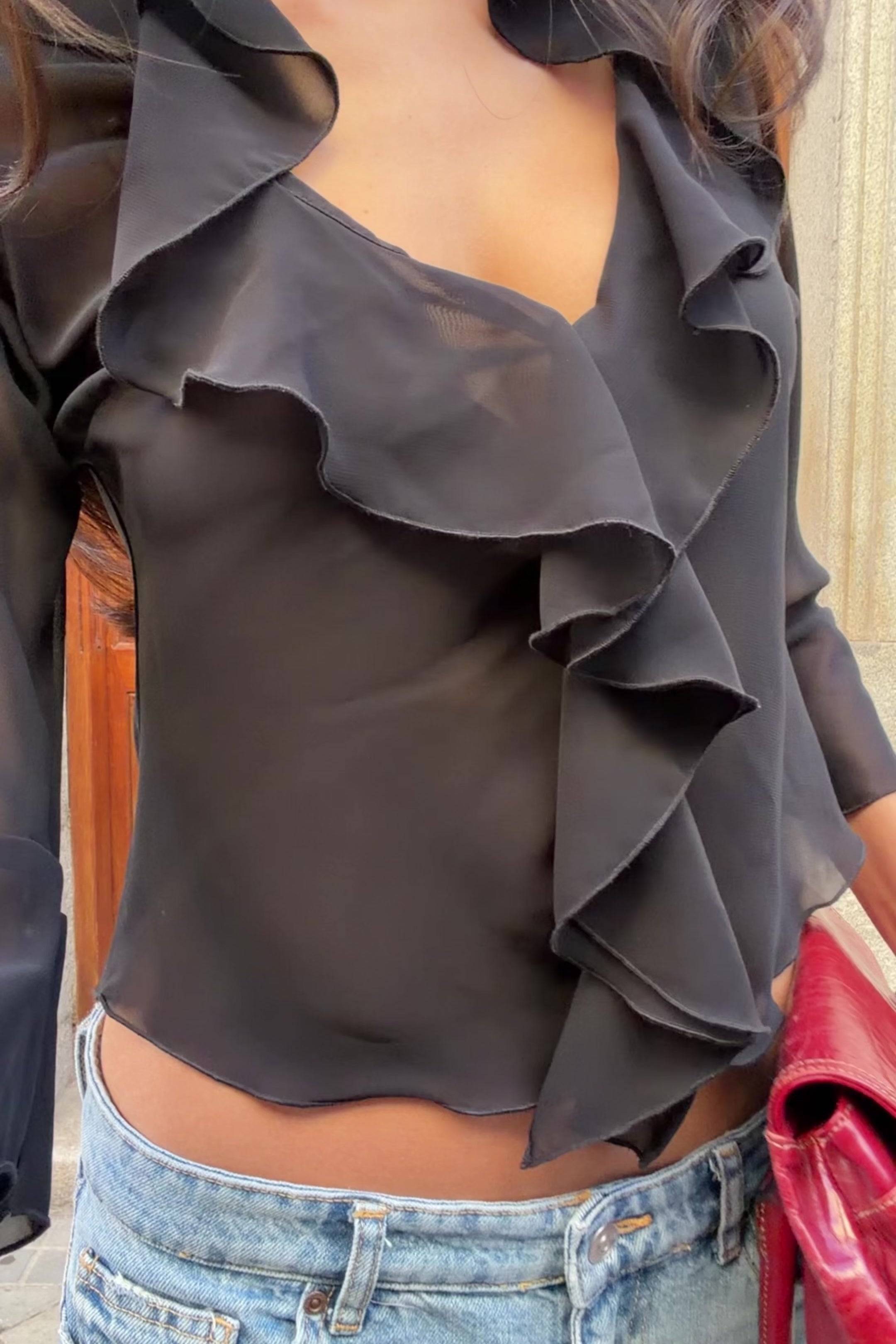 LILY TOP BLACK