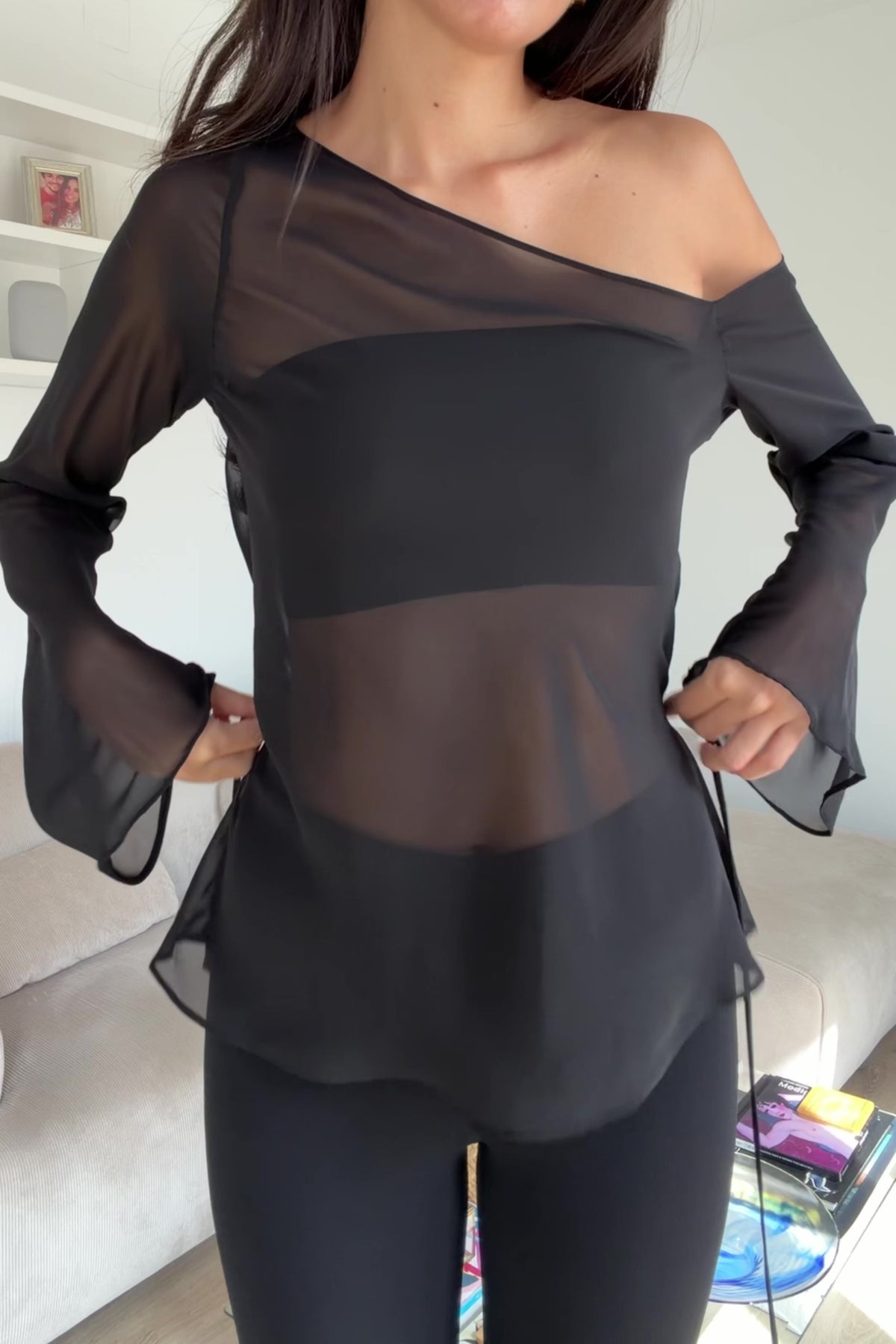 DIANA TOP BLACK